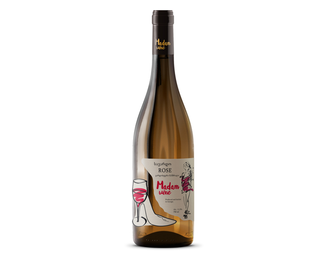 Этикетка вина MADAM WINE